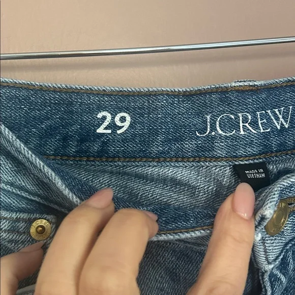 J.Crew High Rise Super Wide Leg Light Washed Size 29 - Picture 8 of 11